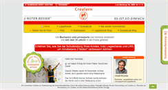 Desktop Screenshot of legasthenie.crealern.de